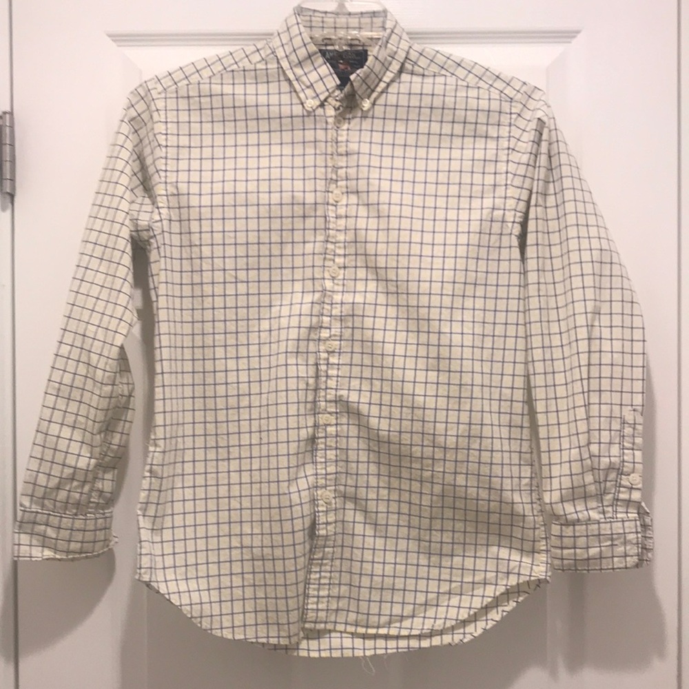 American Living LG Men’s Long Sleeve Button Up Collared Dress shirt